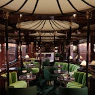 Orient Express bar cart